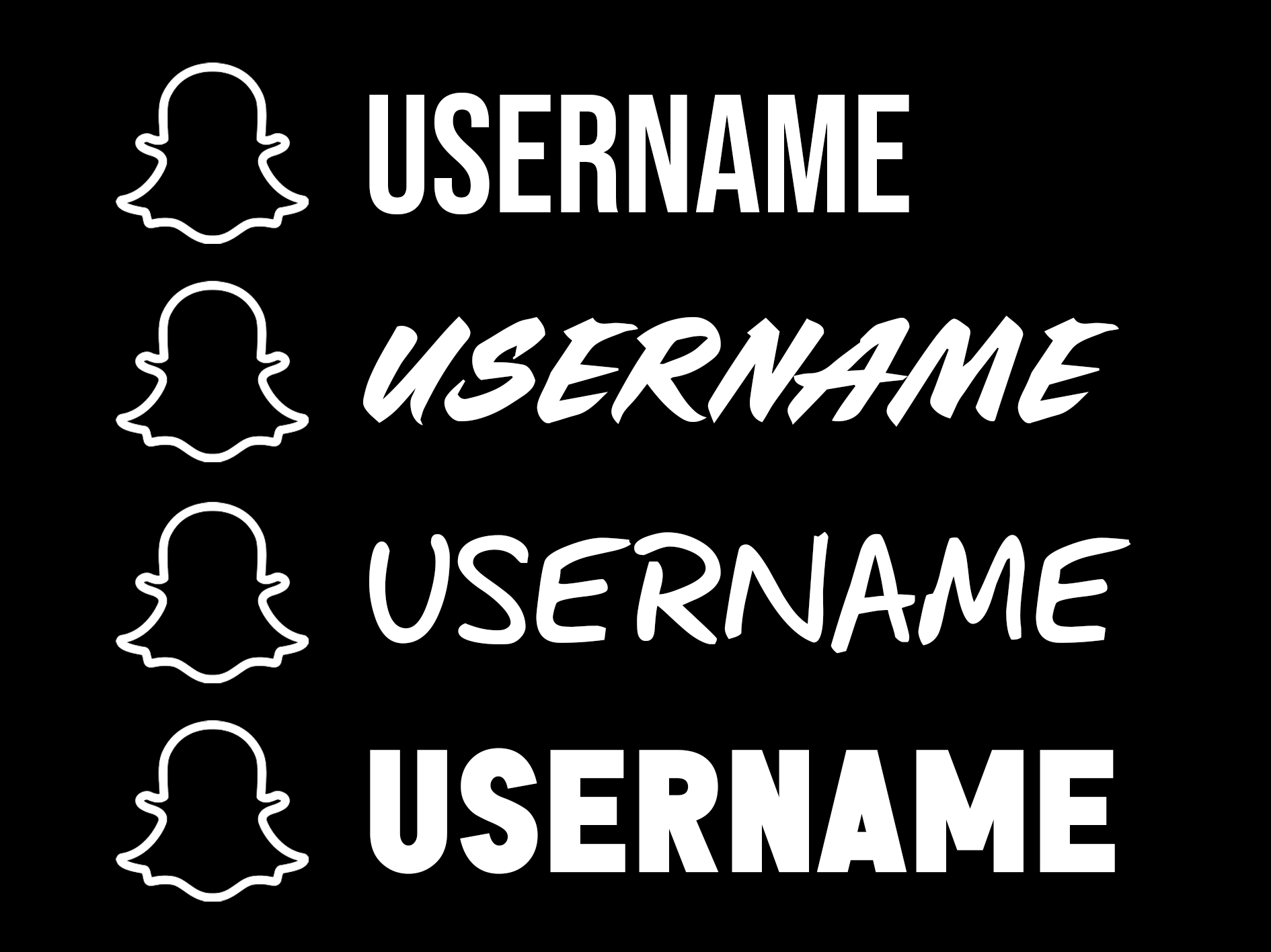 Snapchat klistremerke